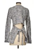 BCBGeneration Tweed Gray Long Sleeve Top Size S - photo 2