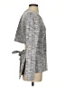 BCBGeneration Tweed Gray Long Sleeve Top Size S - photo 4