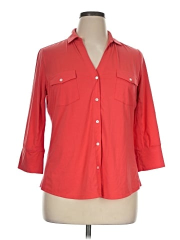 J. McLaughlin 3/4 Sleeve Blouse (view 1)