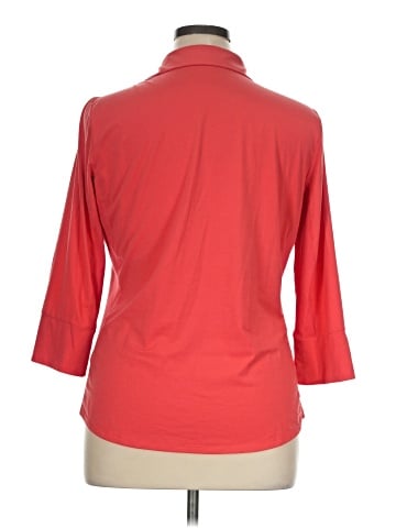 J. McLaughlin 3/4 Sleeve Blouse (view 2)