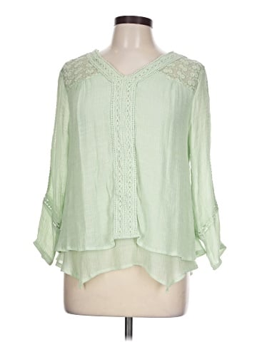 Style&Co 3/4 Sleeve Blouse (view 1)