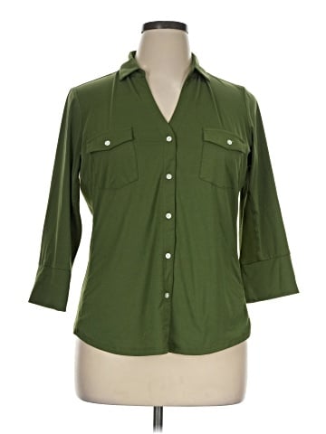 J. McLaughlin 3/4 Sleeve Blouse (view 1)