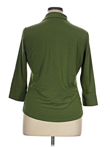 J. McLaughlin 3/4 Sleeve Blouse (view 2)