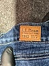 L.L.Bean Solid Blue Jeans Size 12 - photo 7