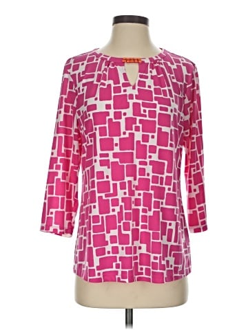 Susan Graver 3/4 Sleeve Blouse (view 1)