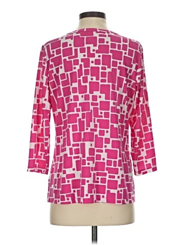 Susan Graver 3/4 Sleeve Blouse (view 2)