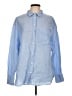 Gap 100% Linen Blue Long Sleeve Button-Down Shirt Size L (tall) - photo 1