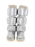 Ugg 100% Textile Paper Ivory Silver Boots Size 5 - photo 2