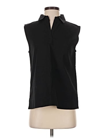 Theory Sleeveless Button-Down Shirt (view 1)
