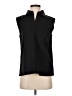 Theory Black Sleeveless Button-Down Shirt Size S - photo 1