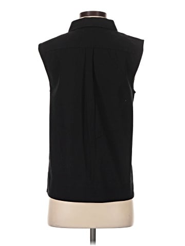 Theory Sleeveless Button-Down Shirt (view 2)
