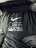 Nike Chevron-herringbone Black Athletic Shorts Size 3 - 4 - photo 3