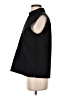Theory Black Sleeveless Button-Down Shirt Size S - photo 5