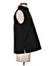 Theory Black Sleeveless Button-Down Shirt Size S - photo 4