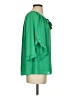 Jade 100% Polyester Green 3/4 Sleeve Blouse Size S - photo 4