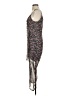 Allison Joy Floral Gray Cocktail Dress Size S - photo 5