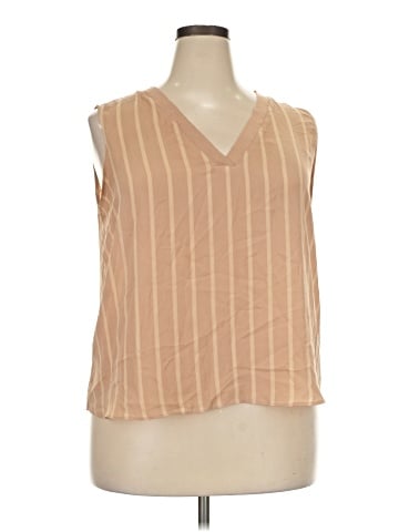 Worthington Sleeveless Blouse (view 1)