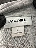 Monki Gray Pullover Hoodie Size L - photo 7