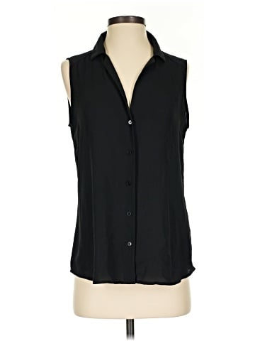 Express Sleeveless Button-Down Shirt (view 1)
