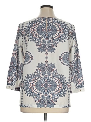 Kenar 3/4 Sleeve Blouse (view 2)