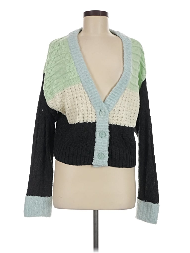 Pre-owned Adyson Parker Cardigan Sweater In Green