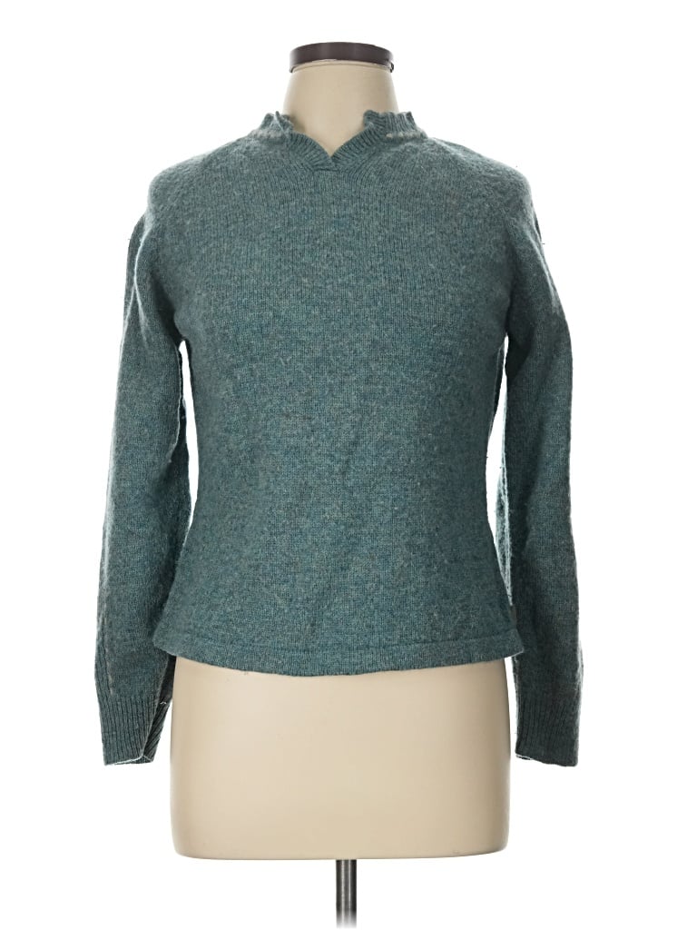 Pre-owned Woolrich Wool Pullover Sweater In Teal