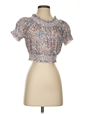 Liberty Art Fabrics for J.Crew Short Sleeve Blouse (view 1)