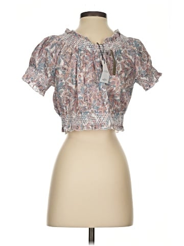 Liberty Art Fabrics for J.Crew Short Sleeve Blouse (view 2)