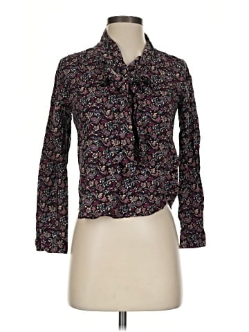 Ann Taylor LOFT Outlet Long Sleeve Blouse (view 1)