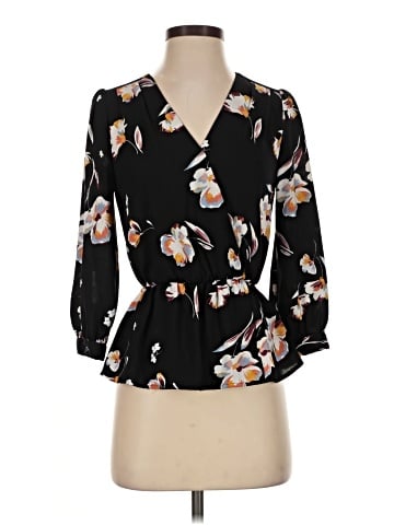 Halogen 3/4 Sleeve Blouse (view 1)