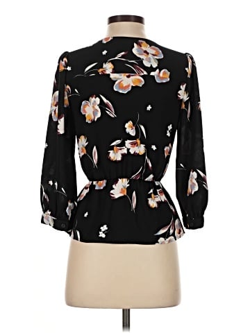 Halogen 3/4 Sleeve Blouse (view 2)