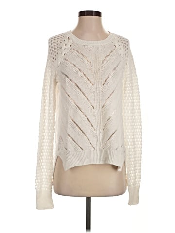 White + Warren Pullover Sweater (view 1)