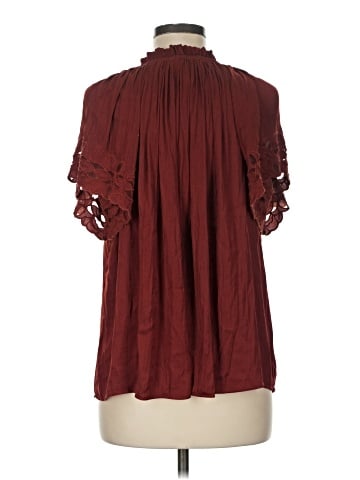 Cupcakes & Cashmere Short Sleeve Blouse (view 2)
