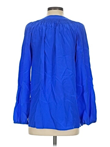 Lilly Pulitzer Long Sleeve Silk Top (view 2)