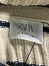 Zara Stripes Ivory Turtleneck Sweater Size 9 - 10 - photo 3