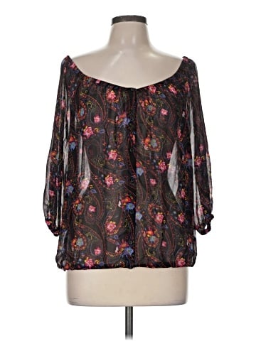 Divided by H&M 3/4 Sleeve Blouse (view 1)