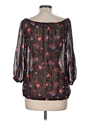 Divided by H&M 3/4 Sleeve Blouse (view 2)