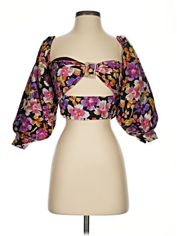 Lovers + Friends 3/4 Sleeve Blouse (view 1)