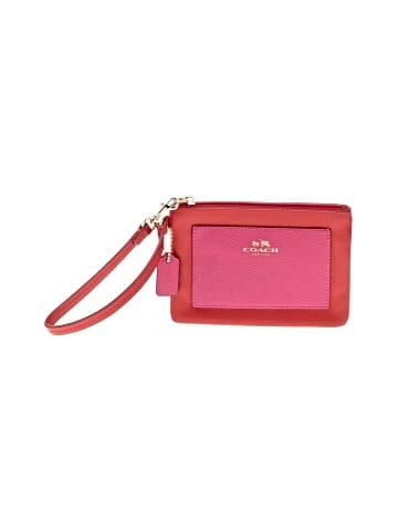 Coach Factory Leather Wristlet (view 1)