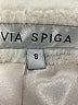 Via Spiga 100% Polyester Ivory Coat Size S - photo 6
