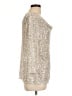 CeCe Silver 3/4 Sleeve Top Size L - photo 4
