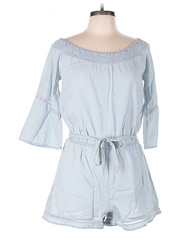 Pre-owned American Rag Cie Romper In Blue