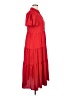 CeCe 100% Polyester Red Casual Dress Size L - photo 4