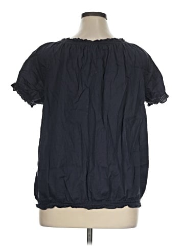 SONOMA life + style Short Sleeve Blouse (view 2)
