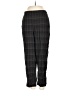 Vince. Plaid Black Casual Pants Size S - photo 1