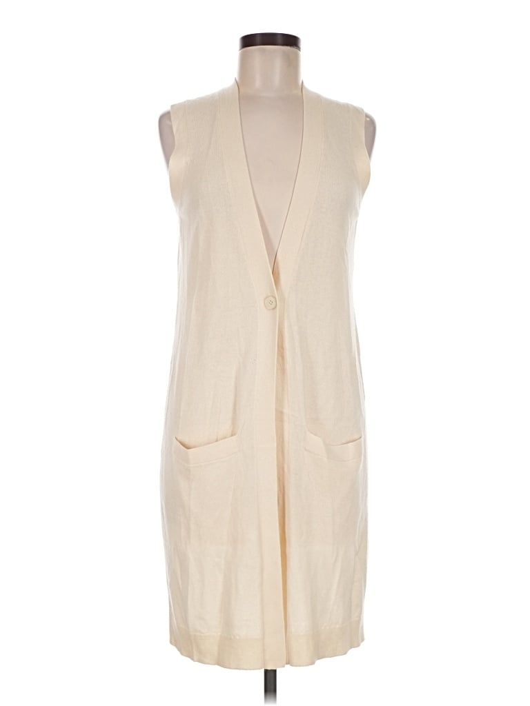 Theory Cashmere Cardigan Sweater In Neutral