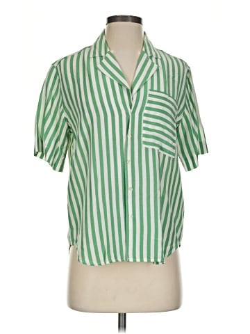 AYR Short Sleeve Button-Down Shirt (view 1)