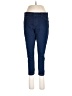 Serra Solid Blue Jeggings Size L - photo 1