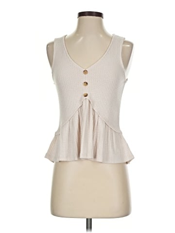 Paper Crane Sleeveless Blouse (view 1)