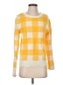 Moth Checkered-gingham Yellow Pullover Sweater Size XS - photo 1